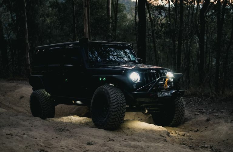 Four wheel drive or all wheel drive vehicle